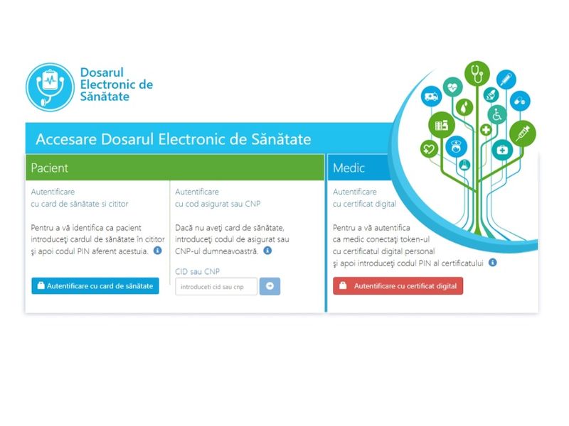DES – Dosarul Electronic de Sănătate CNAS