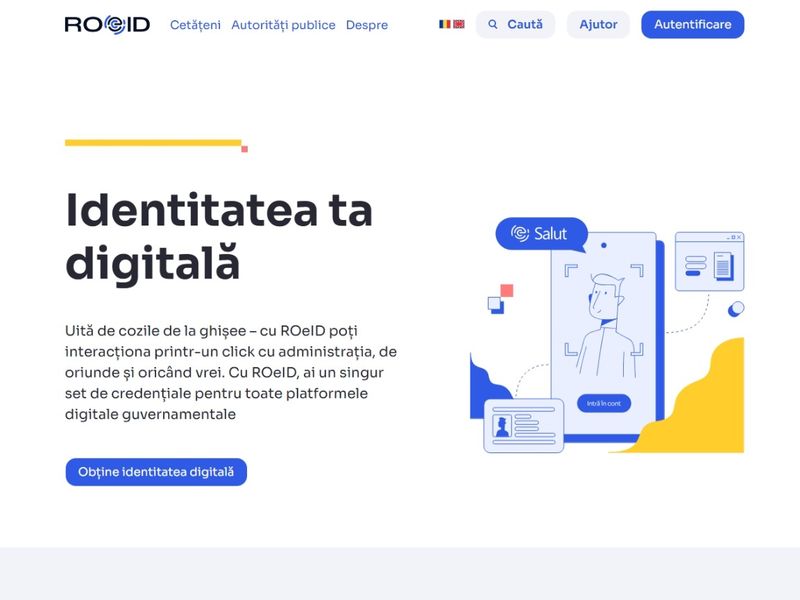 ROeID – Identitatea ta digitală